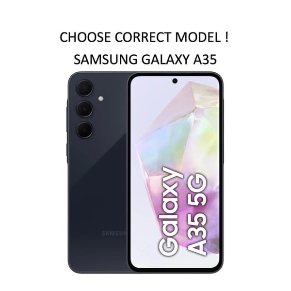 Samsung Galaxy A35 fodral plånbok skal korthållare