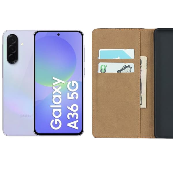 Samsung Galaxy A36 fodral plånbok skal korthållare