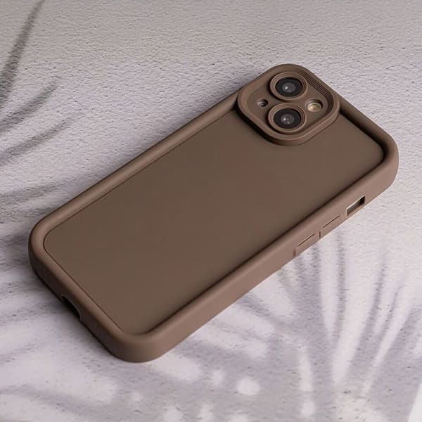 Fodral till Xiaomi Redmi 13C - Silikonskyddande TPU-fodral Brun