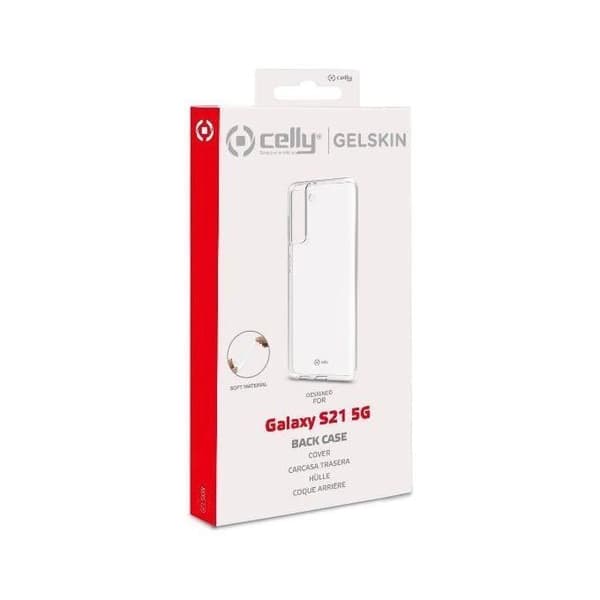 Celly Cover GELSKIN Samsung S21 Transparent