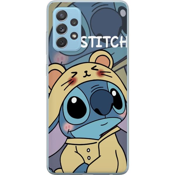 Samsung Galaxy A52 5G Genomskinligt Skal Stitch