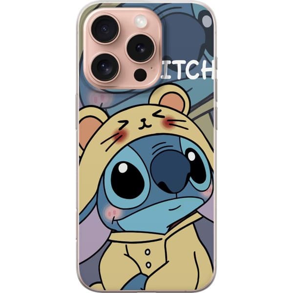 Apple iPhone 16 Pro Genomskinligt Skal Stitch