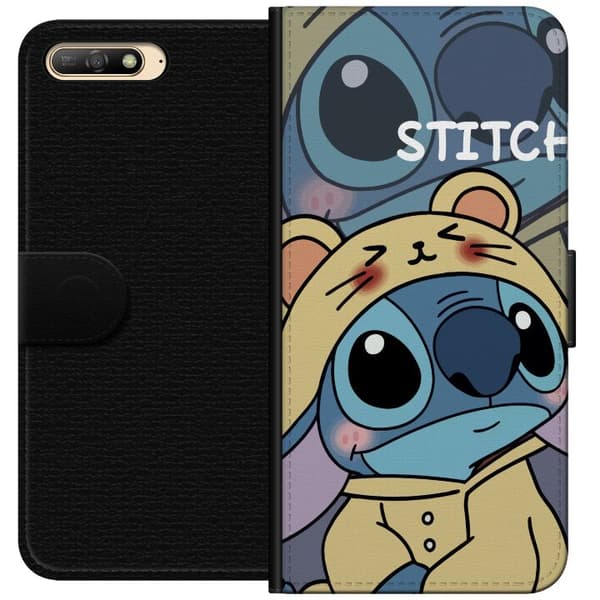 Huawei Y6 (2018) Plånboksfodral Stitch