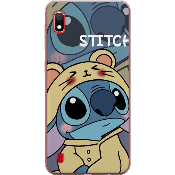 Samsung Galaxy A10 Genomskinligt Skal Stitch