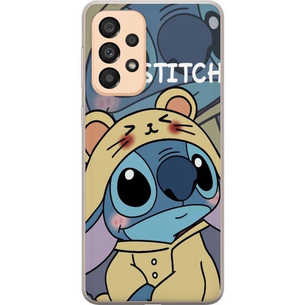 Samsung Galaxy A33 5G Genomskinligt Skal Stitch
