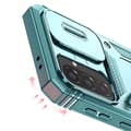 Miniatyrbild 3 av 5: Coque för Samsung Galaxy A56 Magnetisk Ring Kameraskydd Grön