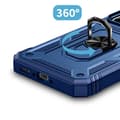 Miniatyrbild 5 av 5: Coque för Samsung Galaxy A56 med magnetisk ring, kameraskydd, blå