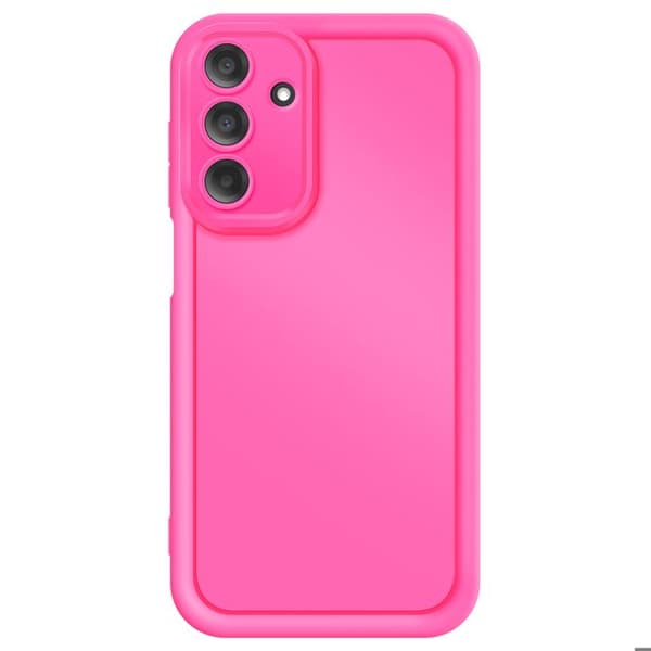 Skyddsfodral för Samsung Galaxy A26 Silikon Mjuk Beröring Upphöjda Kanter Fuchsia