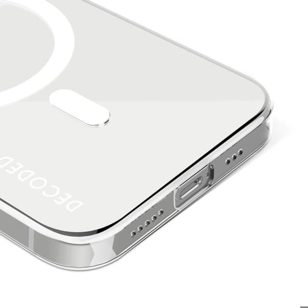 Coque för iPhone 16e MagSafe Anti-repor Decoded Svart Transparent