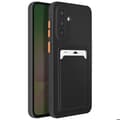 Miniatyrbild 4 av 5: Coque för Samsung Galaxy A56 Kortfodral Flexibelt Spårfri Svart