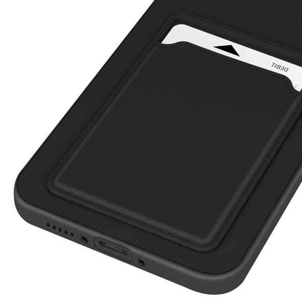 Coque för Samsung Galaxy A56 Kortfodral Flexibelt Spårfri Svart
