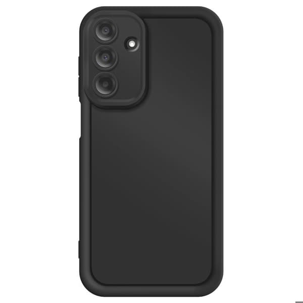Coque för Samsung Galaxy A26 Silikon Soft Touch Höjda Kanter Svart