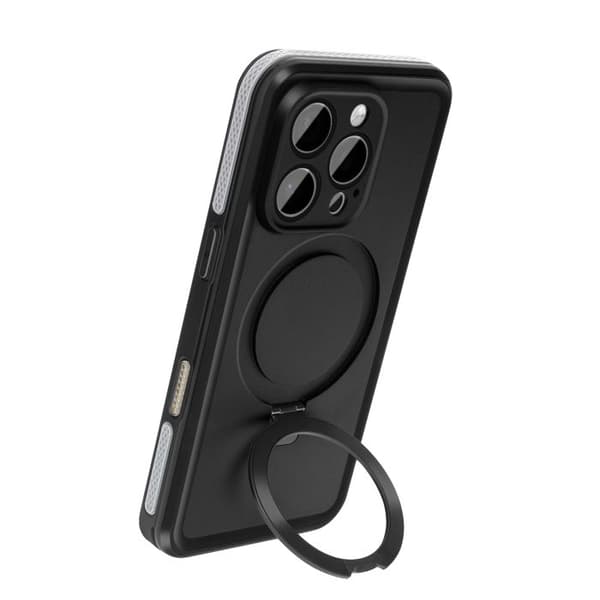 Coque för iPhone 16 Pro MagSafe Helvattentät IP68 Redpepper Svart