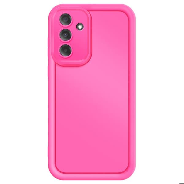 Fodral för Samsung Galaxy A36 Silikon Mjuk Beröring Höjda Kanter Fuchsia