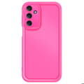 Miniatyrbild 2 av 5: Coque för Samsung Galaxy A16 Silikon Soft Touch Med Upphöjda Kanter Fuchsia