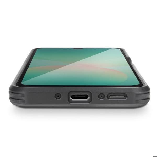 Coque för Samsung Galaxy A26 Ringstöd Stödkamera Svart