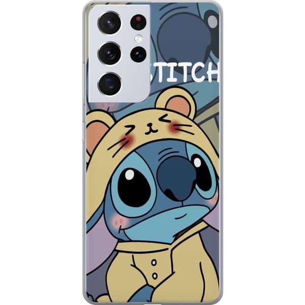 Samsung Galaxy S21 Ultra 5G Genomskinligt Skal Stitch