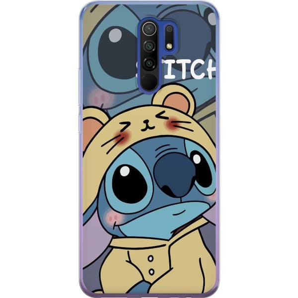 Xiaomi Redmi 9 Genomskinligt Skal Stitch