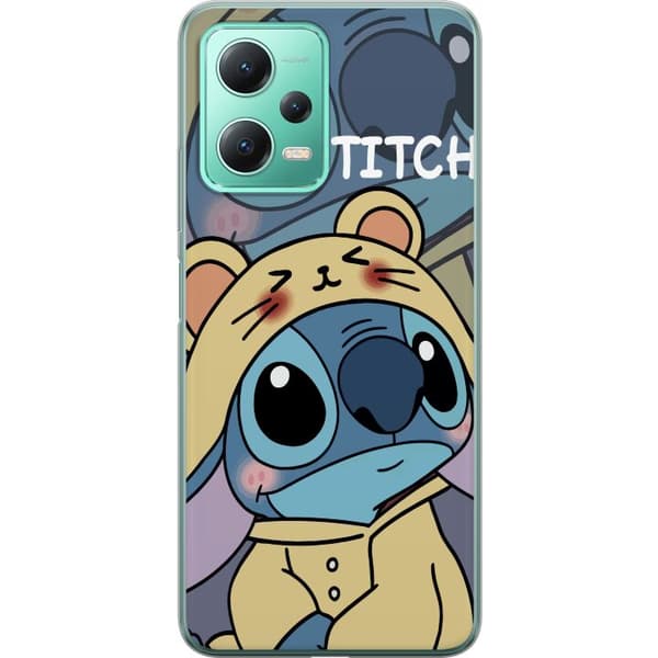 Xiaomi Redmi Note 12 Genomskinligt Skal Stitch