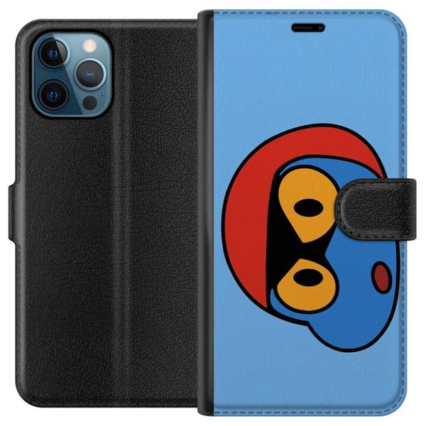 Apple iPhone 12 Pro Tegnebogsetui Bold Bot Head