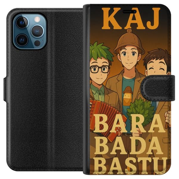 Apple iPhone 12 Pro Max Lommeboketui KAJ Bara bare bade i badstuen