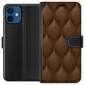 Miniatyrbild 1 av 3: Apple iPhone 12  Plånboksfodral Cocoa Scales