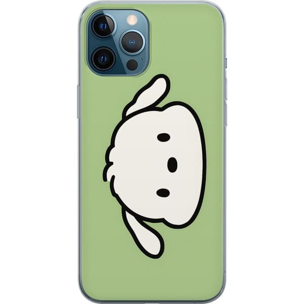 Apple iPhone 12 Pro Max Genomskinligt Skal Snoopy Flip