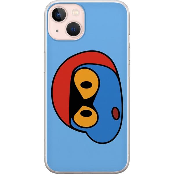 Apple iPhone 13 mini Genomskinligt Skal Bold Bot Head