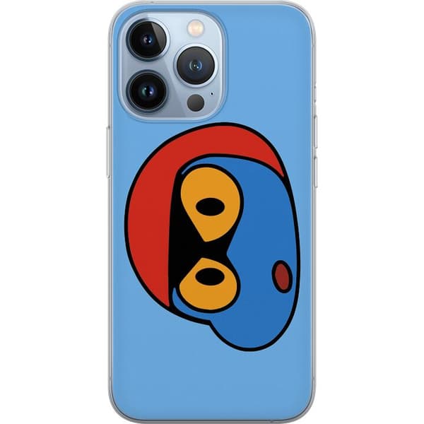 Apple iPhone 13 Pro Gjennomsiktig deksel Bold Bot Head