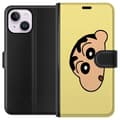 Pikkukuva 1 / 3: Apple iPhone 14 Plus Lompakkokotelo Peeking Shinchan