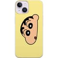 Miniatyrbillede 1 af 3: Apple iPhone 14 Plus Gennemsigtig cover Peeking Shinchan