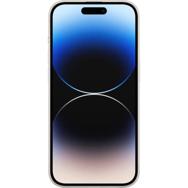 Apple iPhone 14 Pro Läpinäkyvä kuori Punaiset Samettisydämet