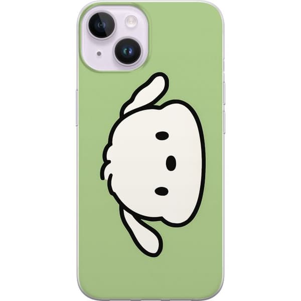 Apple iPhone 14 Gjennomsiktig deksel Snoopy Flip