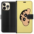 Pikkukuva 1 / 3: Apple iPhone 14 Pro Max Lompakkokotelo Peeking Shinchan