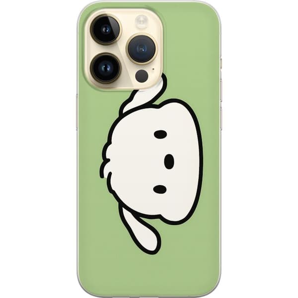 Apple iPhone 15 Pro Läpinäkyvä kuori Snoopy Flip