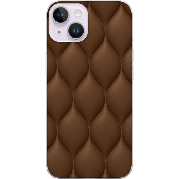 Apple iPhone 15 Plus Läpinäkyvä kuori Kaakaoskaalat
