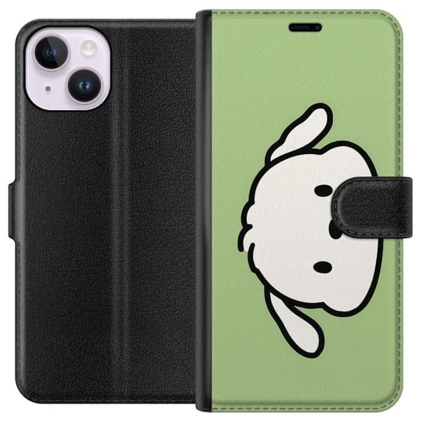 Apple iPhone 15 Lompakkokotelo Snoopy Flip