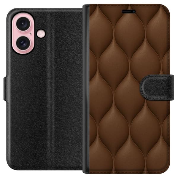 Apple iPhone 16 Lompakkokotelo Kaakaoskaalat
