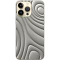 Miniatyrbillede 1 af 3: Apple iPhone 15 Pro Max Gennemsigtig cover Sølvbølger