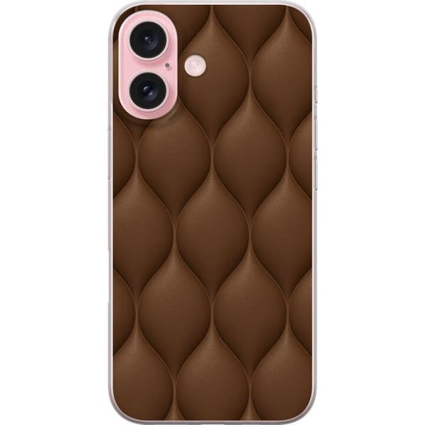 Apple iPhone 16 Läpinäkyvä kuori Kaakaoskaalat