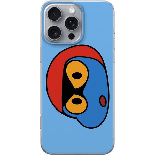Apple iPhone 16 Pro Max Gjennomsiktig deksel Bold Bot Head