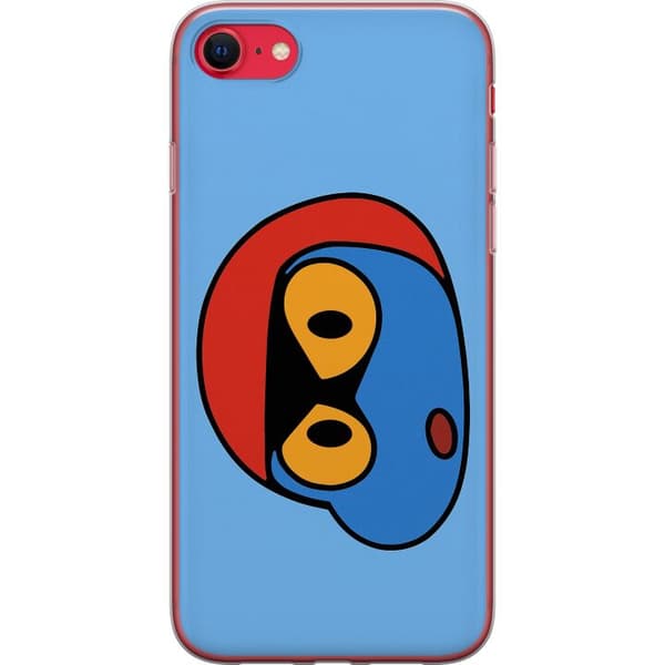Apple iPhone SE (2020) Läpinäkyvä kuori Bold Bot Head