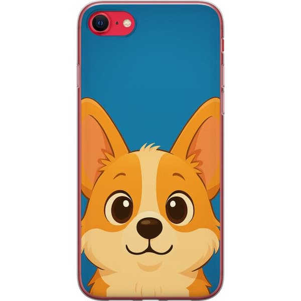 Apple iPhone SE (2022) Gjennomsiktig deksel Hello Corgi
