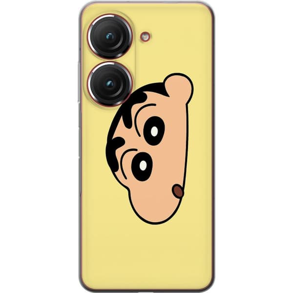Asus Zenfone 9 Gennemsigtig cover Peeking Shinchan