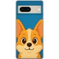 Miniatyrbillede 1 af 3: Google Pixel 7 Gennemsigtig cover Hello Corgi