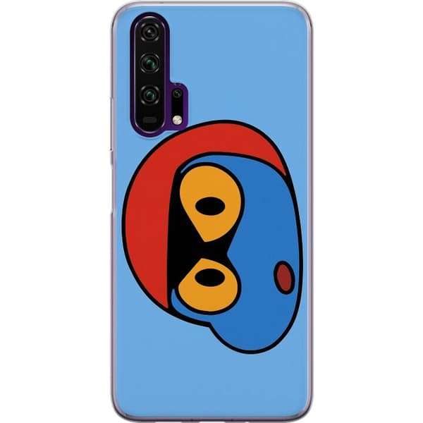 Honor 20 Pro  Läpinäkyvä kuori Bold Bot Head