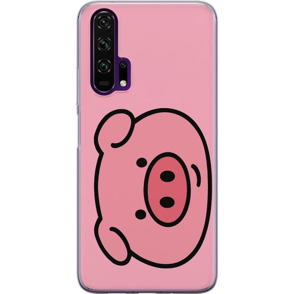 Honor 20 Pro  Gennemsigtig cover Kawaii Piggy