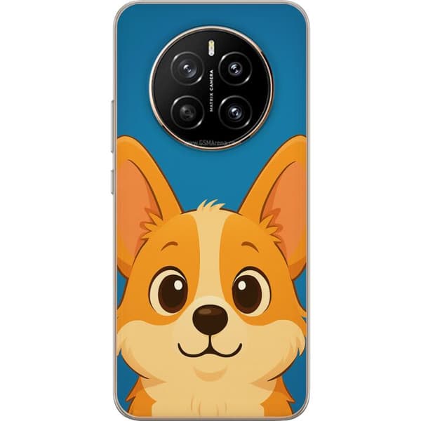 Honor Magic7 Läpinäkyvä kuori Hello Corgi