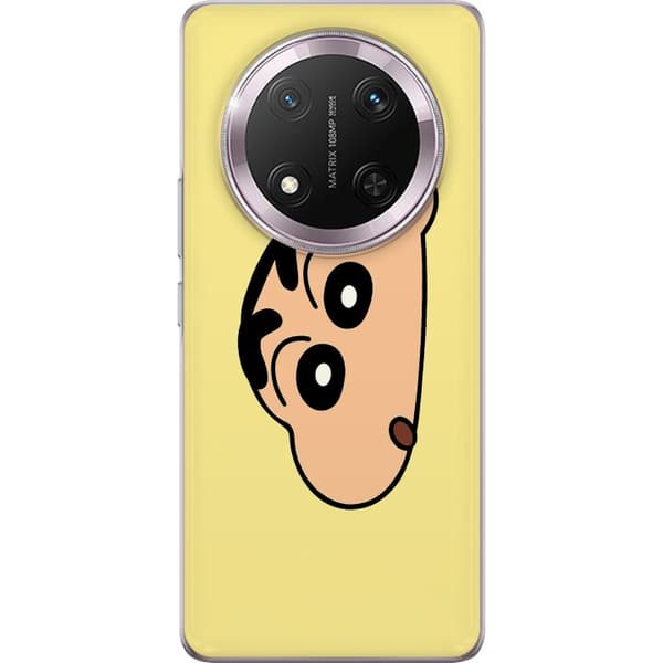 Honor Magic7 Lite Läpinäkyvä kuori Peeking Shinchan
