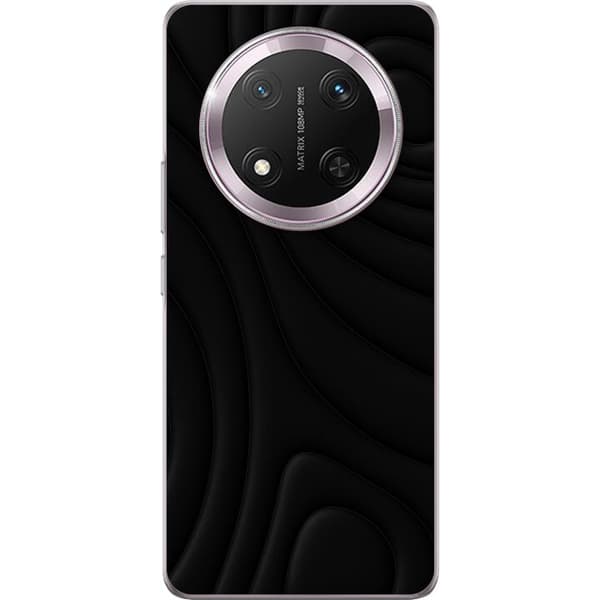 Honor Magic7 Lite Genomskinligt Skal Black Waves